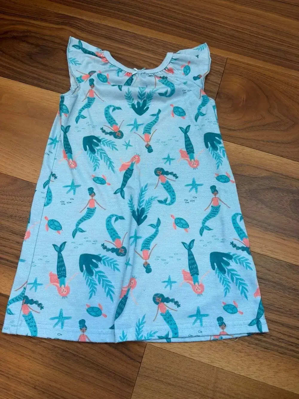 Carter's Girls 2T Nautical Mermaid PJ Trio